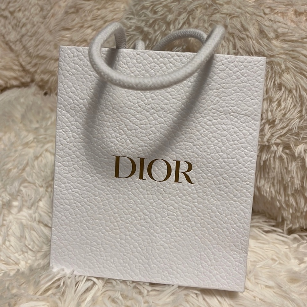 Dior shopping bag